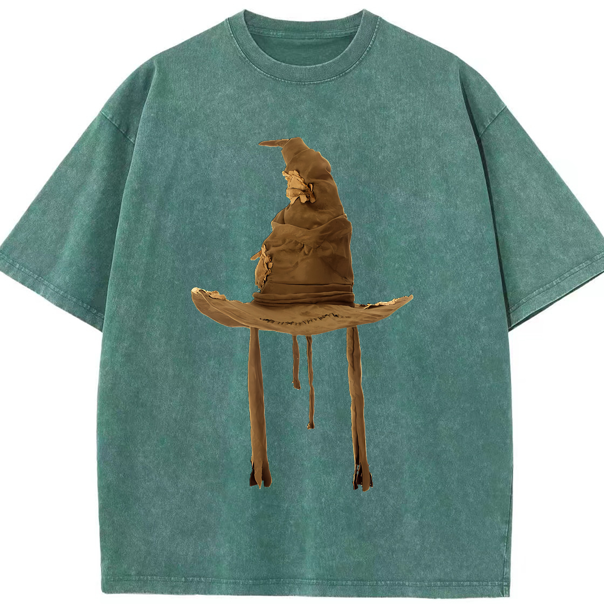 （画像用） Harry Potter ハリー・ポッターシリーズ 綿100% ヴィンテージ風 半袖Tシャツ（フロントプリント）